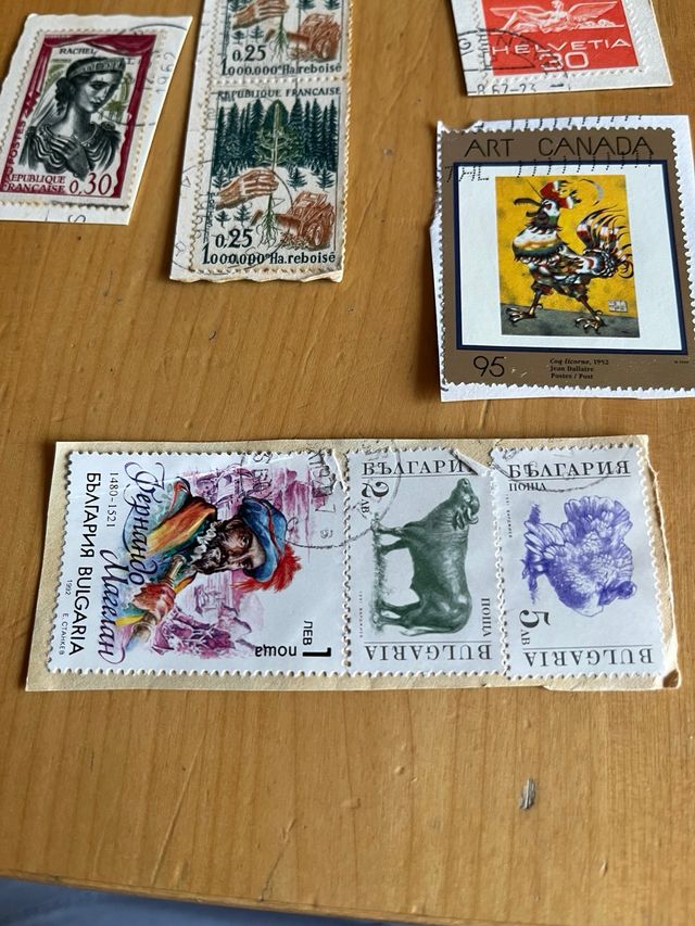 Sellos antiguos variados internacionales