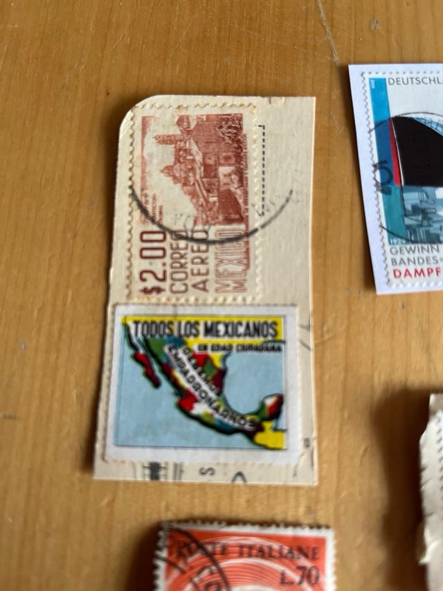 Sellos antiguos variados internacionales