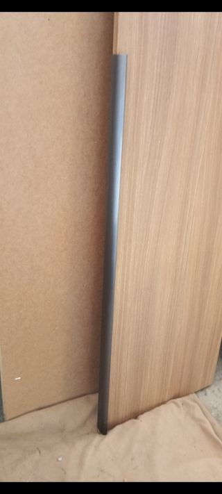 4 Tiradores pestaña aluminio 110cm