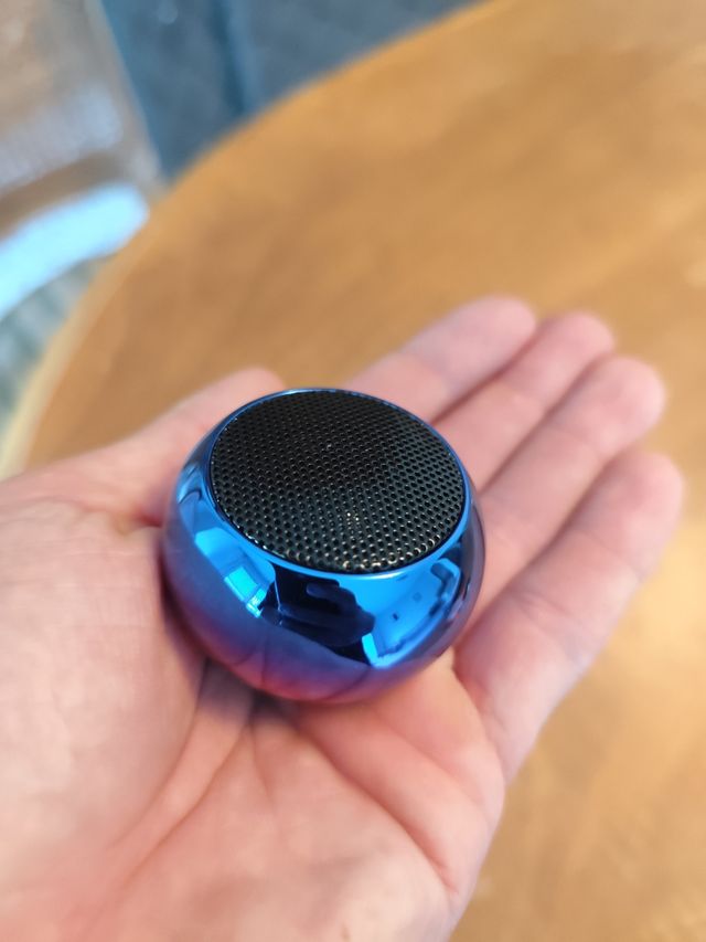 Altavoz Bluetooth Portátil Azul-Morado