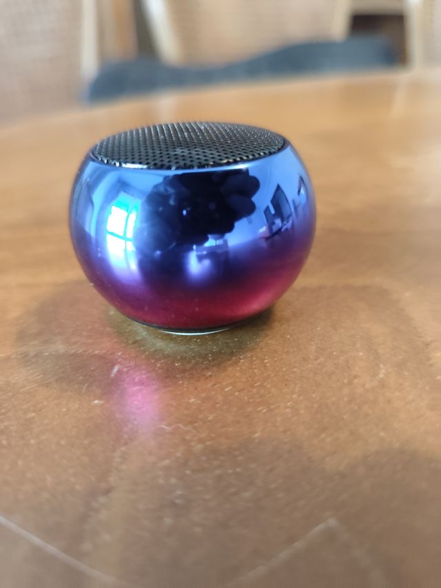 Altavoz Bluetooth Portátil Azul-Morado