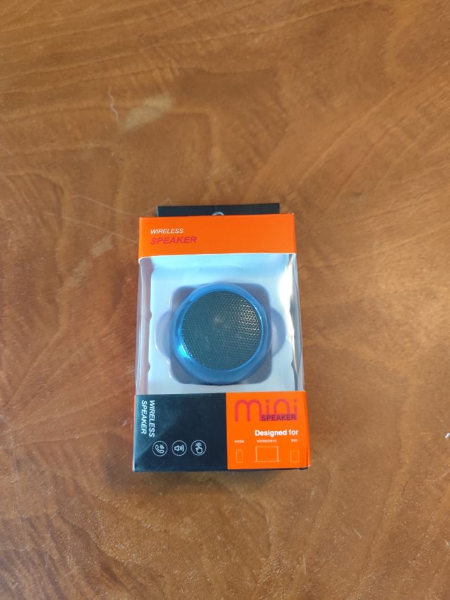 Altavoz Bluetooth Portátil Azul-Morado