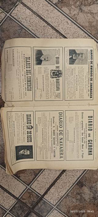 Prensa Española antigua: ABC & diarios