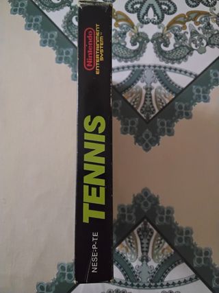 NES Tennis (Nintendo) - Versión Española