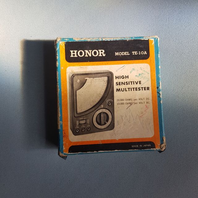 Vecchio multimetro HONOR TE-10A