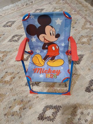 Silla Plegable Mickey Mouse