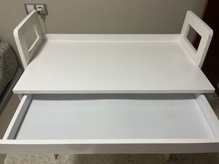 Escritorio blanco juvenil - Madera