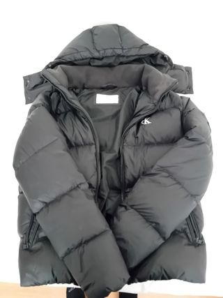 Cazadora acolchada Calvin Klein negra