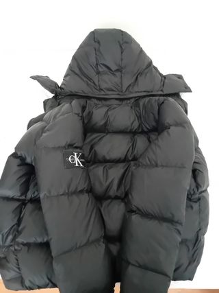Cazadora acolchada Calvin Klein negra