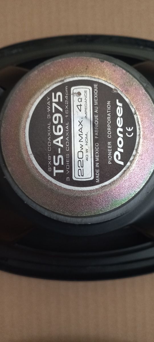 Altavoces Pioneer coche ovalados x2