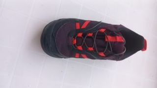 Zapatillas trekking morado-rojo