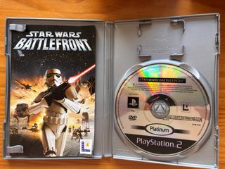 PS2 Star Wars Battlefront Platinum