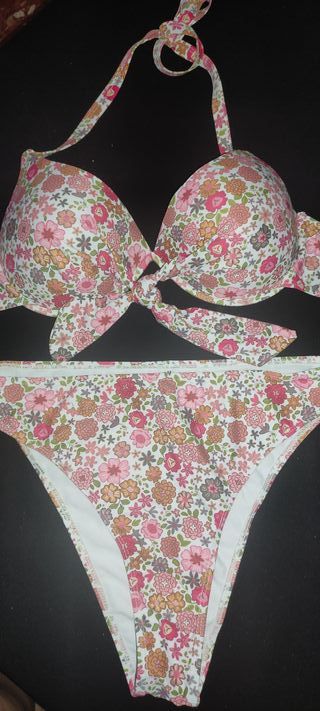 Bikini floral - Baño mujer