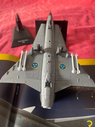 SAAB J35 Draken Maqueta Avión