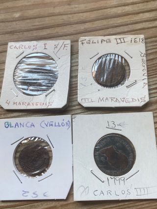 Monedas antiguas españolas
