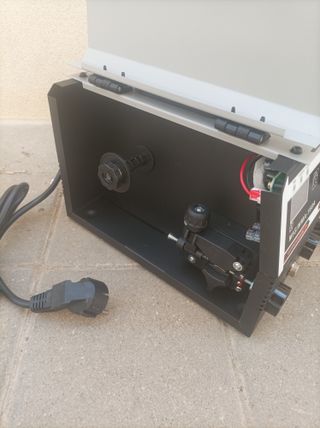 Soldador de hilo y electrodo nuevo