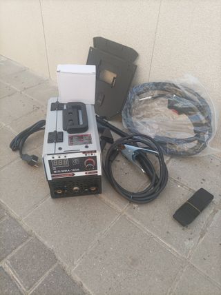 Soldador de hilo y electrodo nuevo