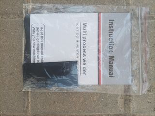 Soldador de hilo y electrodo nuevo