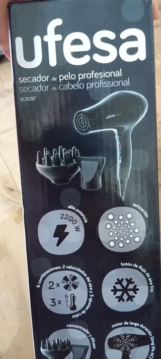 Secador Ufesa SC8397 - 2200W