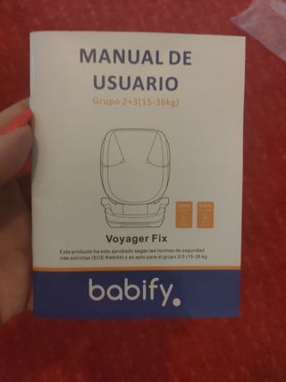 Silla coche Babify 2-3 (15-36kg)