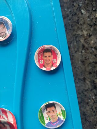 Chapas Vidal Fútbol - 17 chapas