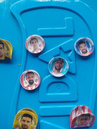 Chapas Vidal Fútbol - 17 chapas