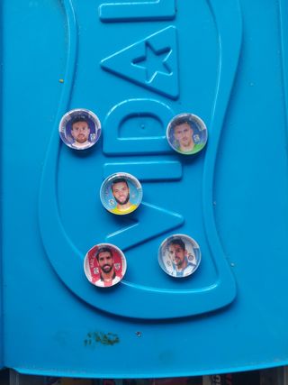 Chapas Vidal Fútbol - 17 chapas
