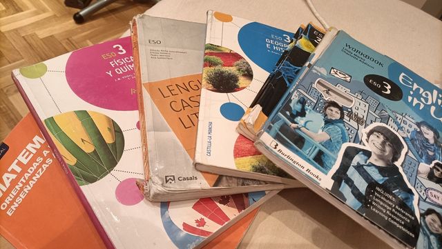 Ingles,matematicas, historia, lengua,fisiquim,biol