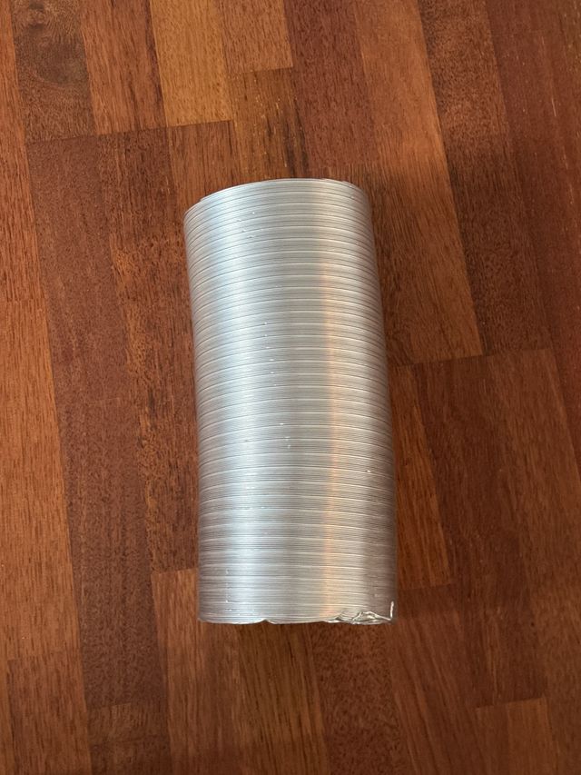 Tubo extracción aluminio campana