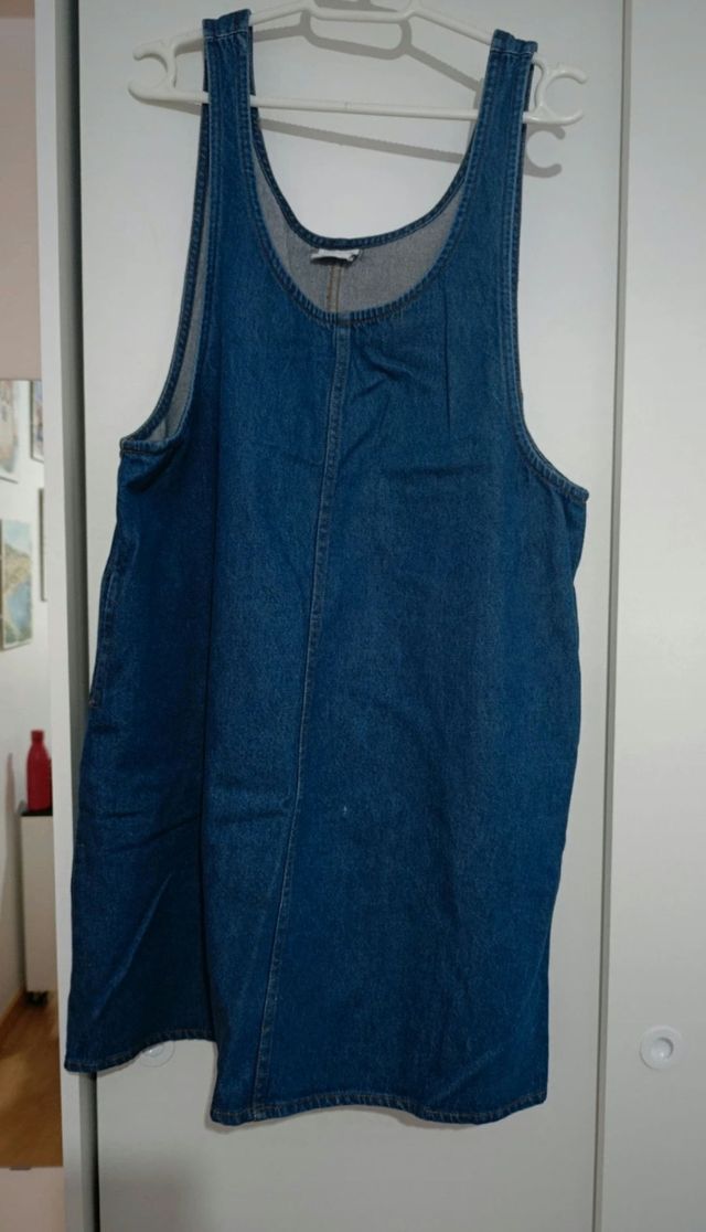 Vestido vaquero azul tirantes