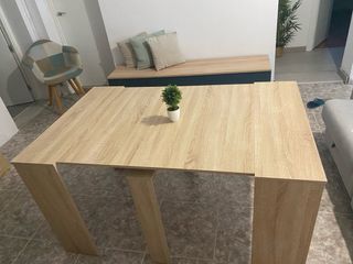 Mesa extensible comedor - madera
