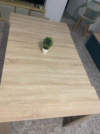 Mesa extensible comedor - madera