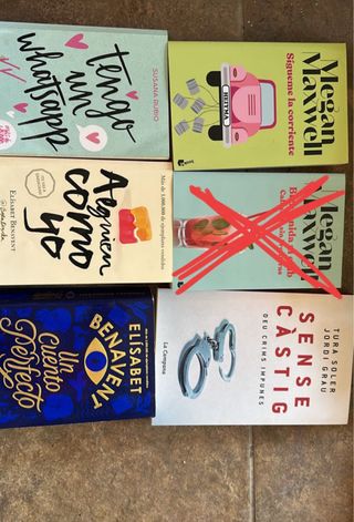 15 Llibres Variats
venda unitat 4€ llibre