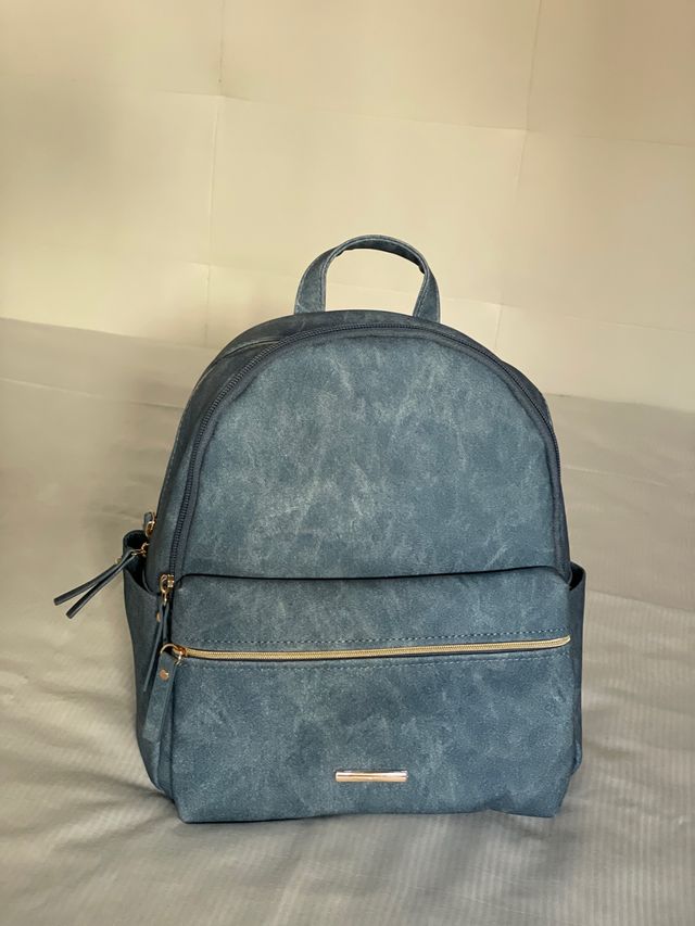 Mochila pequena azul