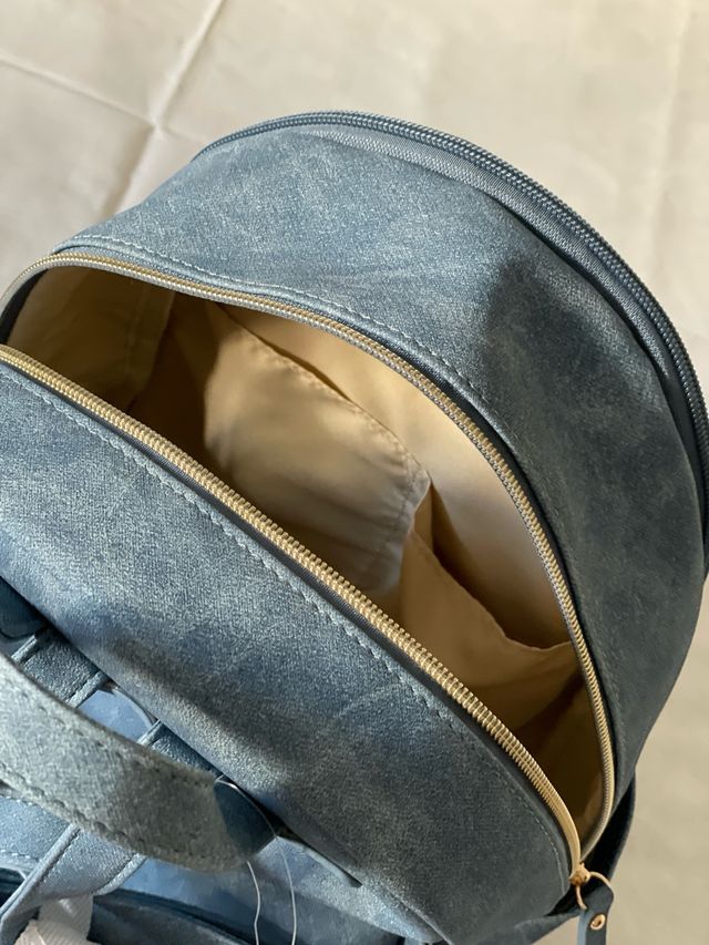 Mochila pequena azul