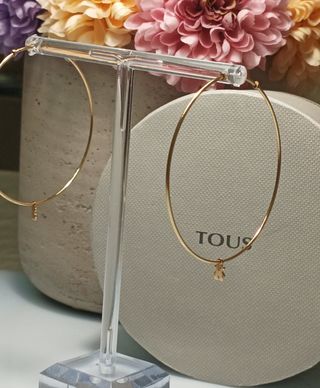 TOUS - Aro dorado 18k 50mm