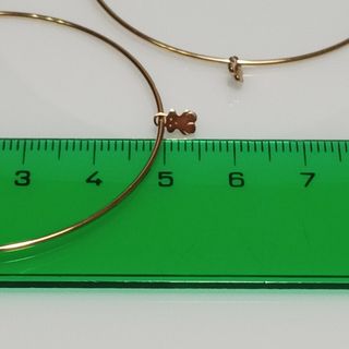 TOUS - Aro dorado 18k 50mm