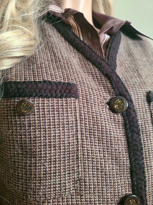 Blazer vintage marrone