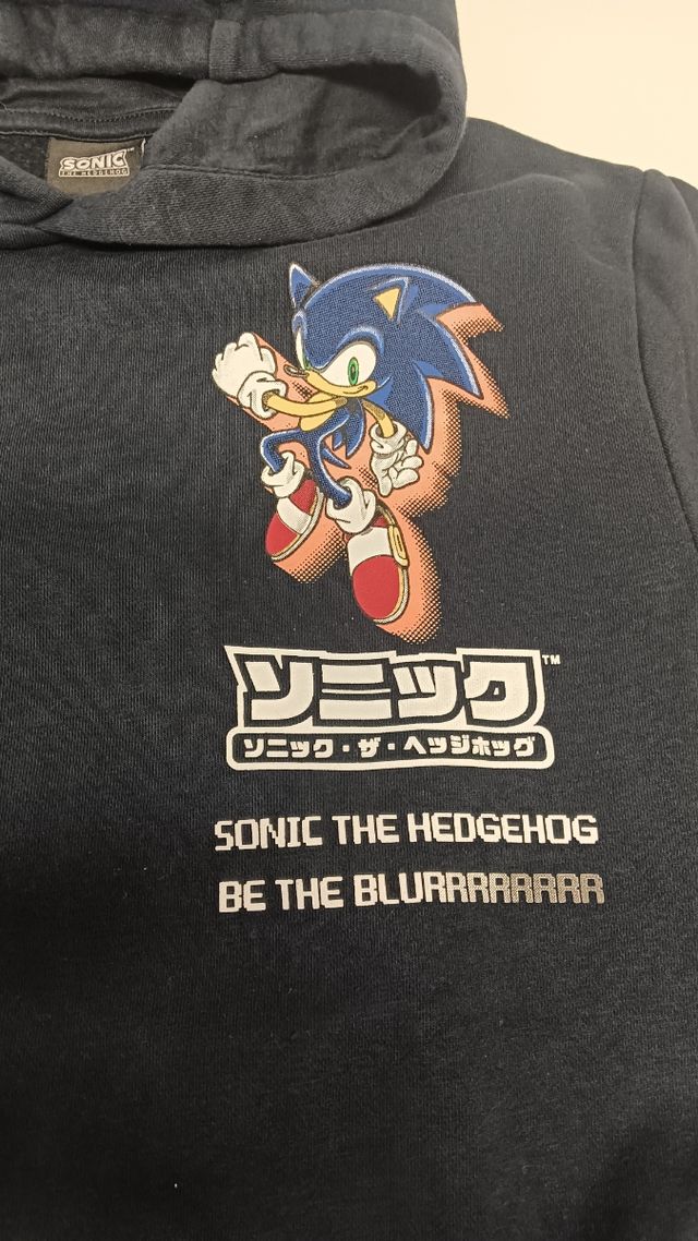 Sudadera Sonic niño