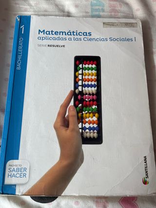Matemáticas Aplicadas A Las Ciencias Sociales I...