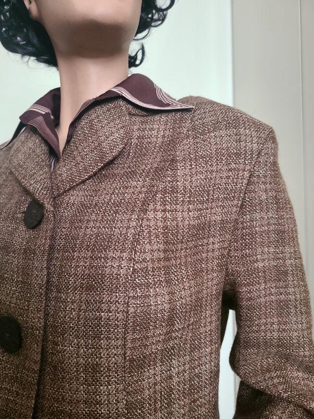 Giacca Blazer Vintage Marrone
