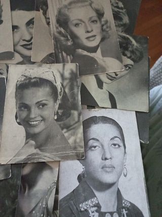 Lote Cromos años 60 actrices y actores Hollywood 