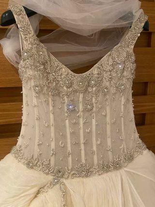 Abito da sposa principesco bianco