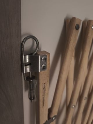 Barandilla seguridad madera plegable