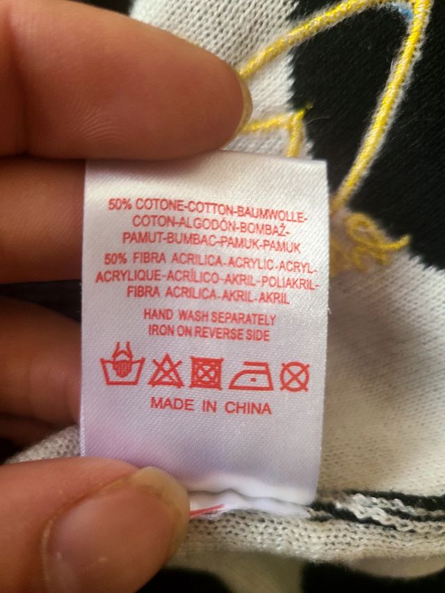 Cardigan pois bianco e nero