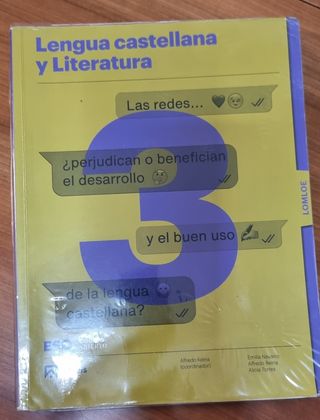 Libros texto 3° ESO: Instituto O Castro