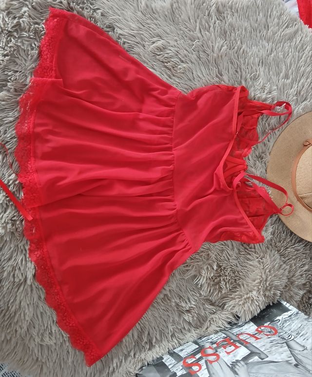 Baby Doll Rojo mas ligas