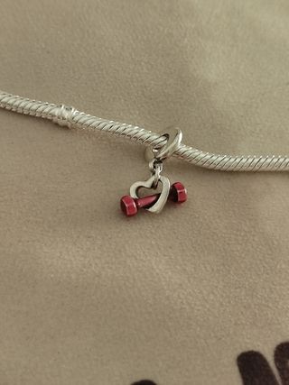 Charm Mancuerna y Corazón 