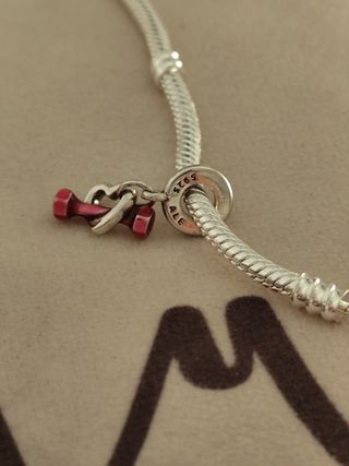 Charm Mancuerna y Corazón 