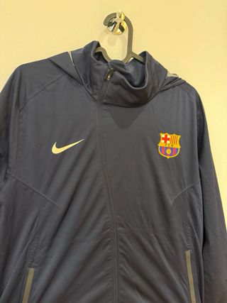 Chaqueta Barça Nike azul